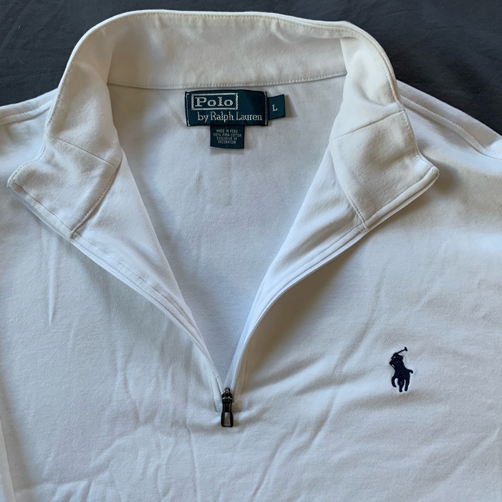 Mens Polo Quarter Zip